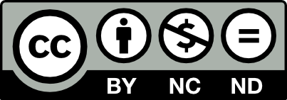 License: Attribution, non-commercial, no derivatives